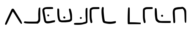 Masonic Cipher font preview